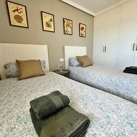 Apartamento Primera Linea De Playa Frontal Con Vistas Al Mar